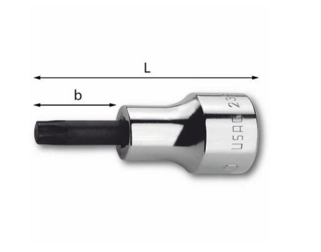 "Ključ nasadni Torx T40 prihvat 3/8"" 233NTX USAG"