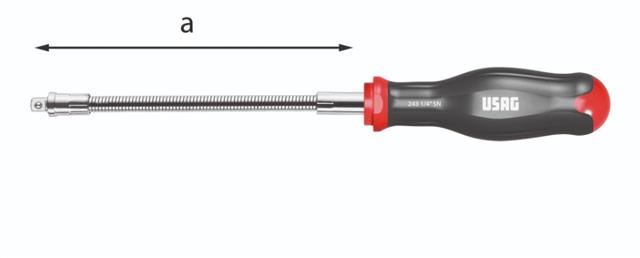 "Odvijač nasadni fleksibilni prihvat 1/4"" SN USAG"