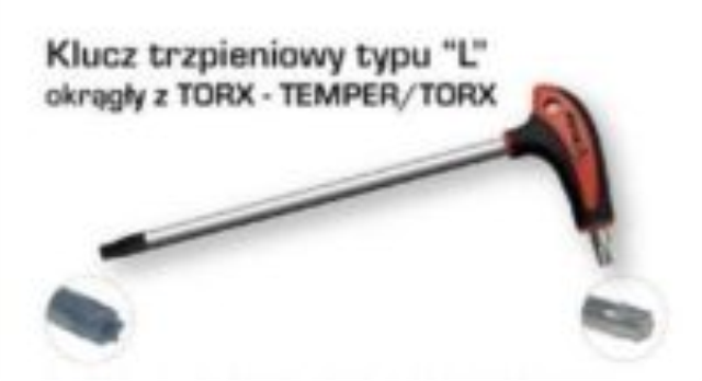 Ključ Torx - rezistorx  sa T-ručicom T15 ASTA