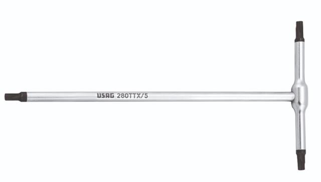 Ključ Torx sa T-ručicom T10 dužina 150 mm 280 TTX USAG